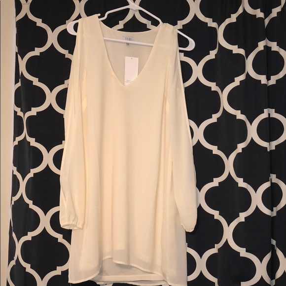 Tobi long sleeve sheer dress - Picture 2 of 5